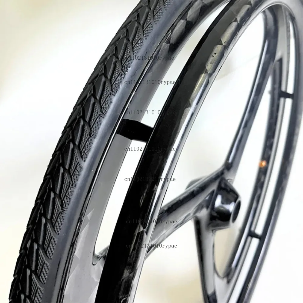 24 Inch Wheelchair Rear Wheel Carbon Fiber Material Inflatable Wheelchair Rear Wheel General Wheelchair Accessories