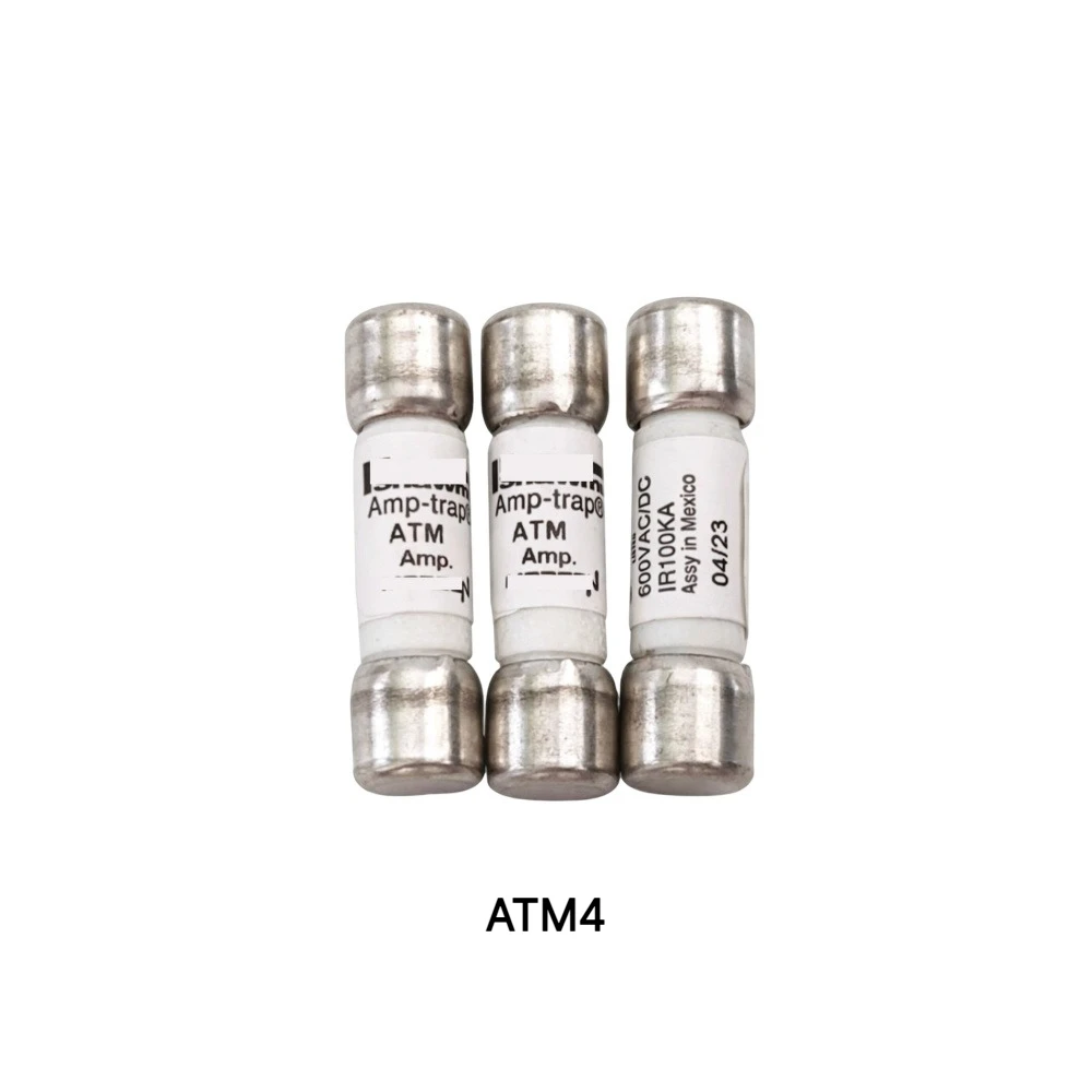 ATM4 Fast Acting Fuse 4A 600VAC Circuit Protection 【10-Pack】 OEM
