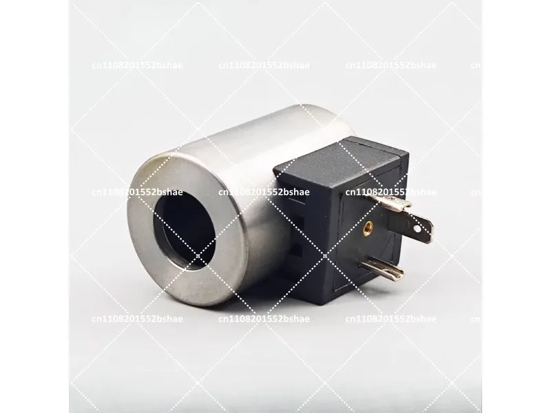 Hydraulic Solenoid Valve Coil, Inner Hole 19 Outer Ring 23 H50 Outer Diameter 37, Electromagnetic Control Valve DC24 VD12