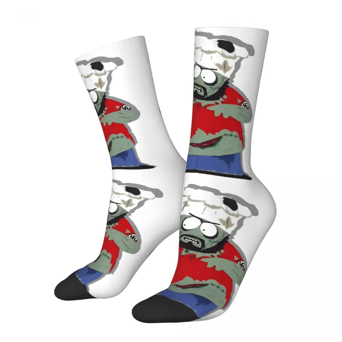 Couple Socks South Zombie Chef Park Stockings Autumn Casual Warm Soft Socks Custom Running Sports Non-Slip Socks