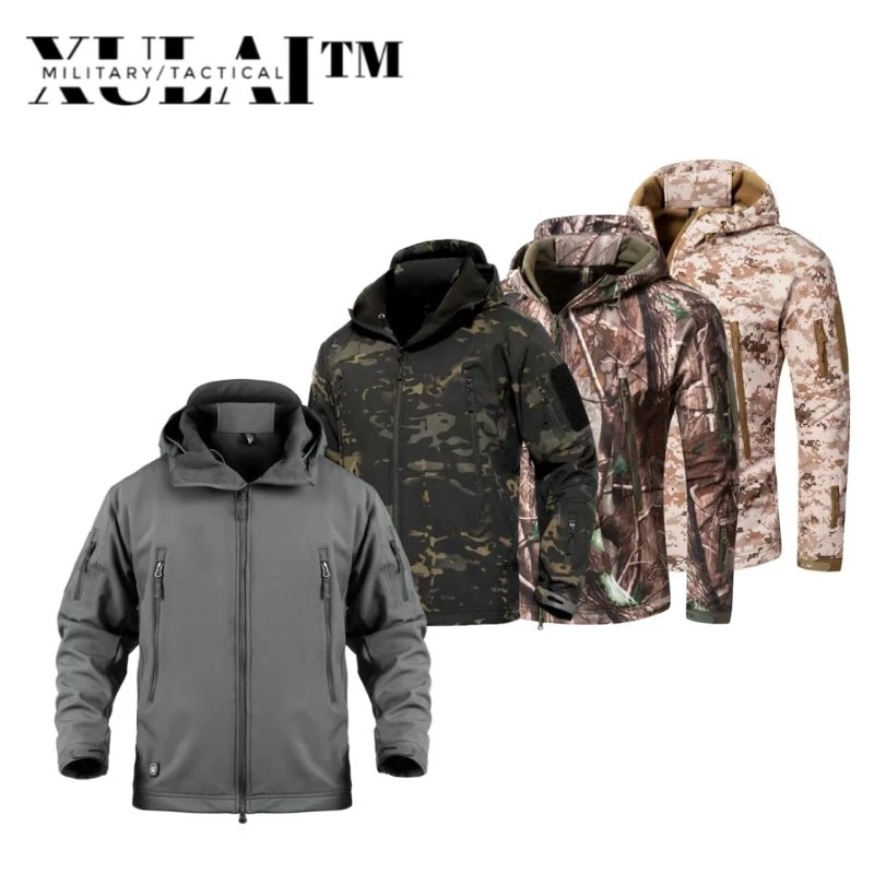 

Men's Jacket Softshell Jacket Softshell Pants Camouflage Softshell Men Casual Shark Skin Jacket Softshell