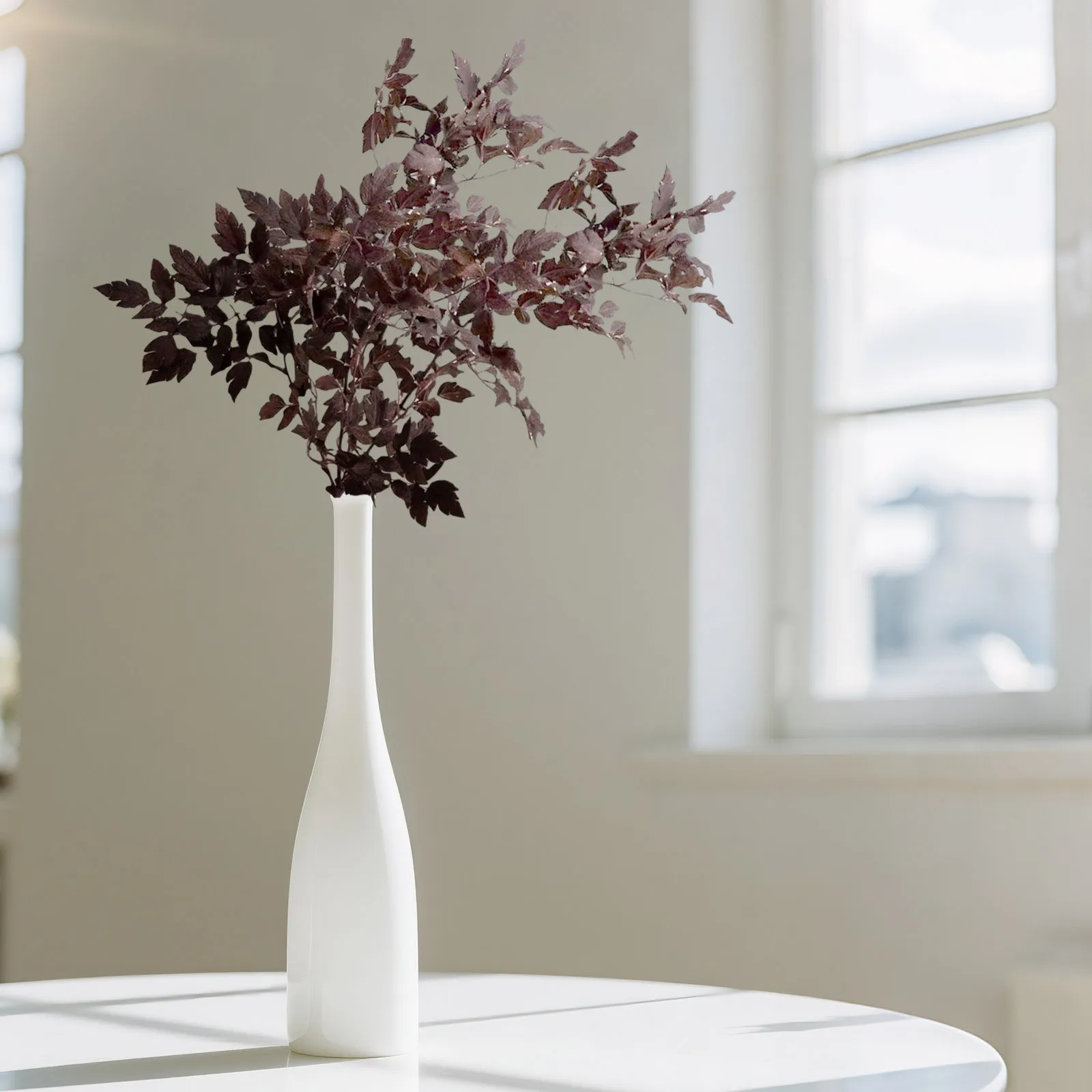 Steli di piante artificiali a piedi di serpente neri - Composizioni floreali gotiche per centrotavola di case streghe, mensola del camino