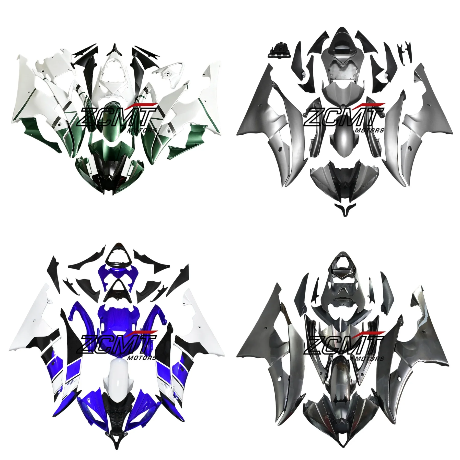 Fender Engine Cover Fuel Tank Side Panel Fairing Kit ABS Carbon Painted Motorcycle Accessories For Yamaha YZF-R6 2008-2016 2015
