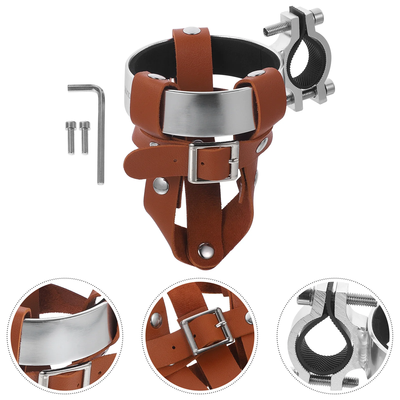 

1 Set Bike Water Bottle Holder Cage For Cycling Smooth Edge Easy Install Outdoor Bicycle Accessories Bottle Rack For Handlebar