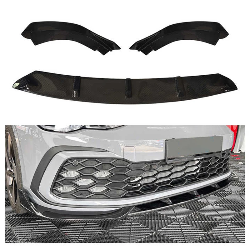 

Dry Carbon Fiber Body Kit Front Bumper Lip Spoiler Splitter for Sale