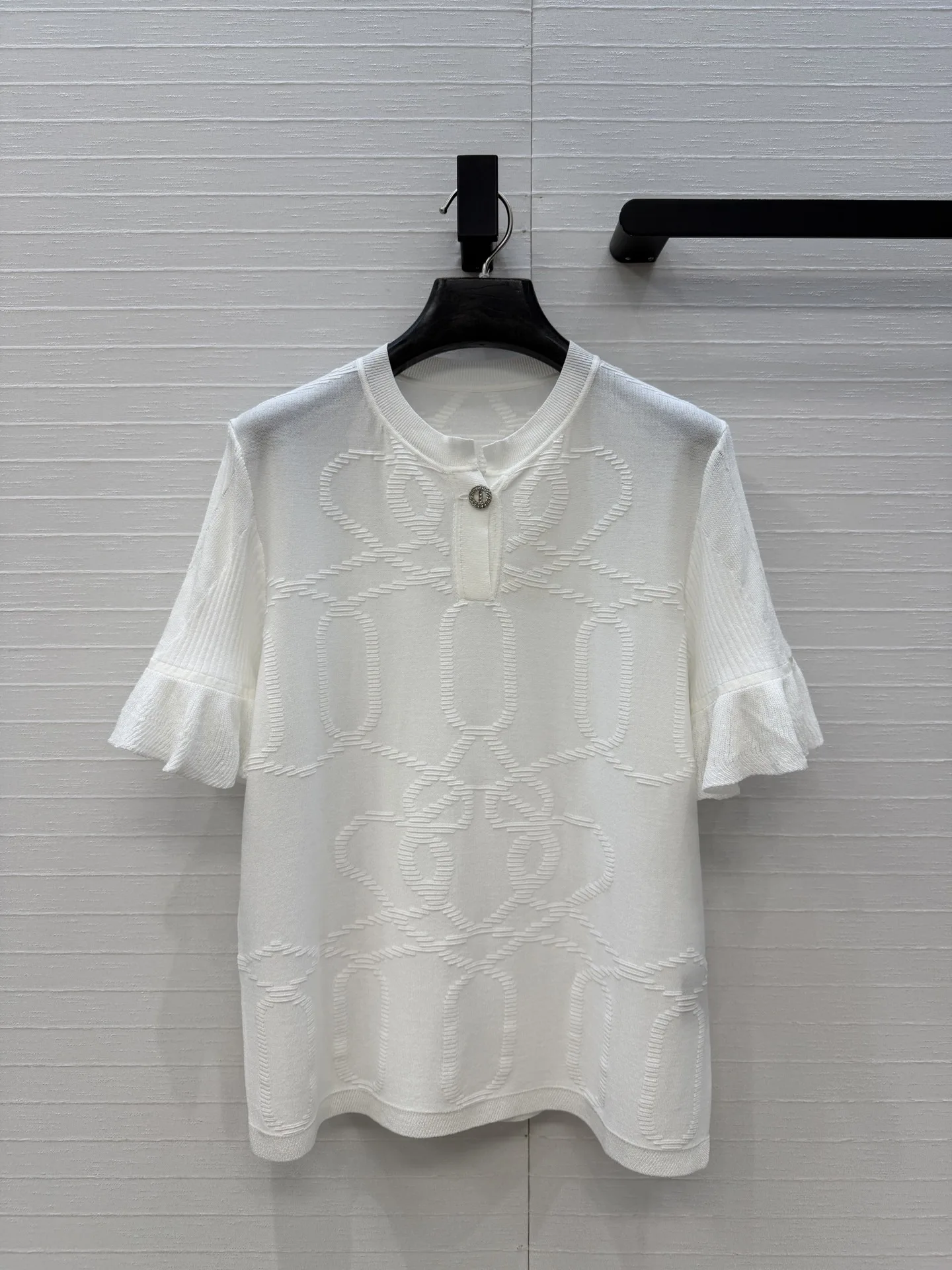 

Повседневная женская футболка с вышивкой для ранней весны, летняя, дышащая, комфортная, с круглым вырезом