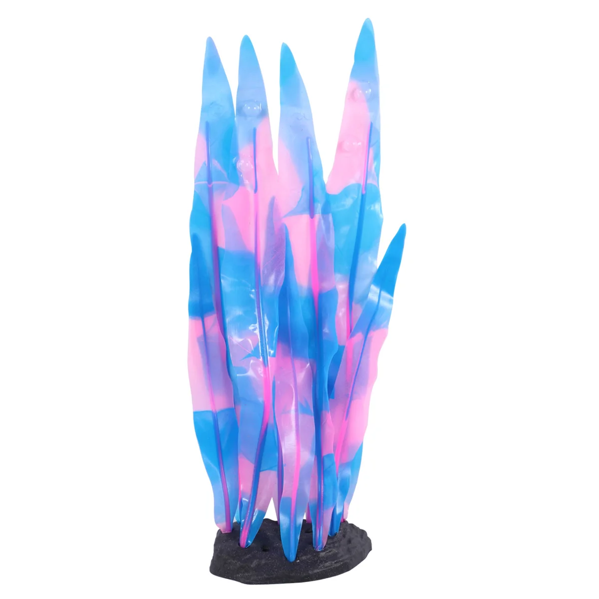 

Decorations Simulated Luminous Kelp Grass Aquarium DIY Ornament Artificial Landscape Accessories Fish Tank Blue