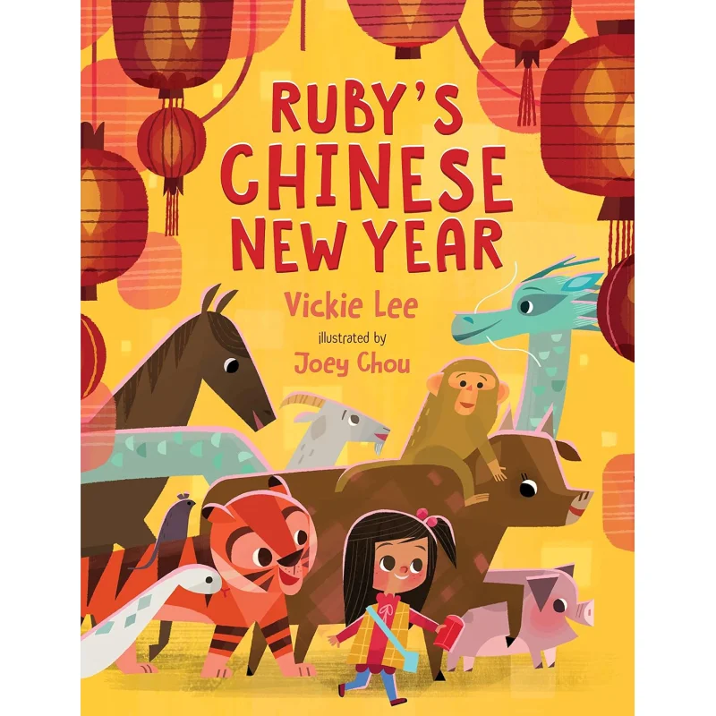 

Joey Chou Rubys Китайский Новый год PB Chou Joey Square Fish 9781250846570 Книга