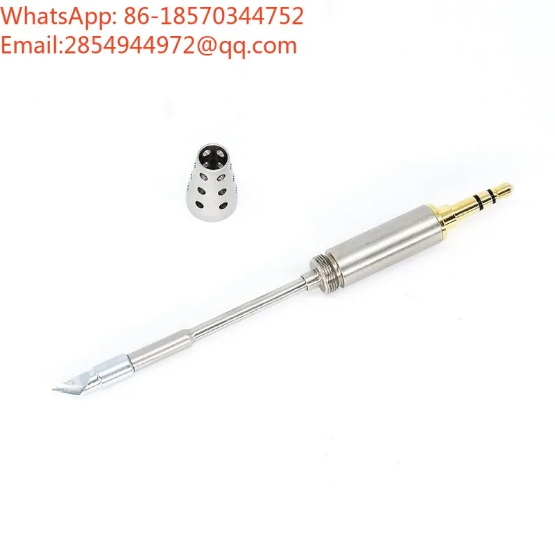 TS80P Electric Soldering Iron TS1C Wireless Welding Table Soldering Iron Head B02 Tip D25 Word K4 Knife BC02 Horseshoe J02 Bend