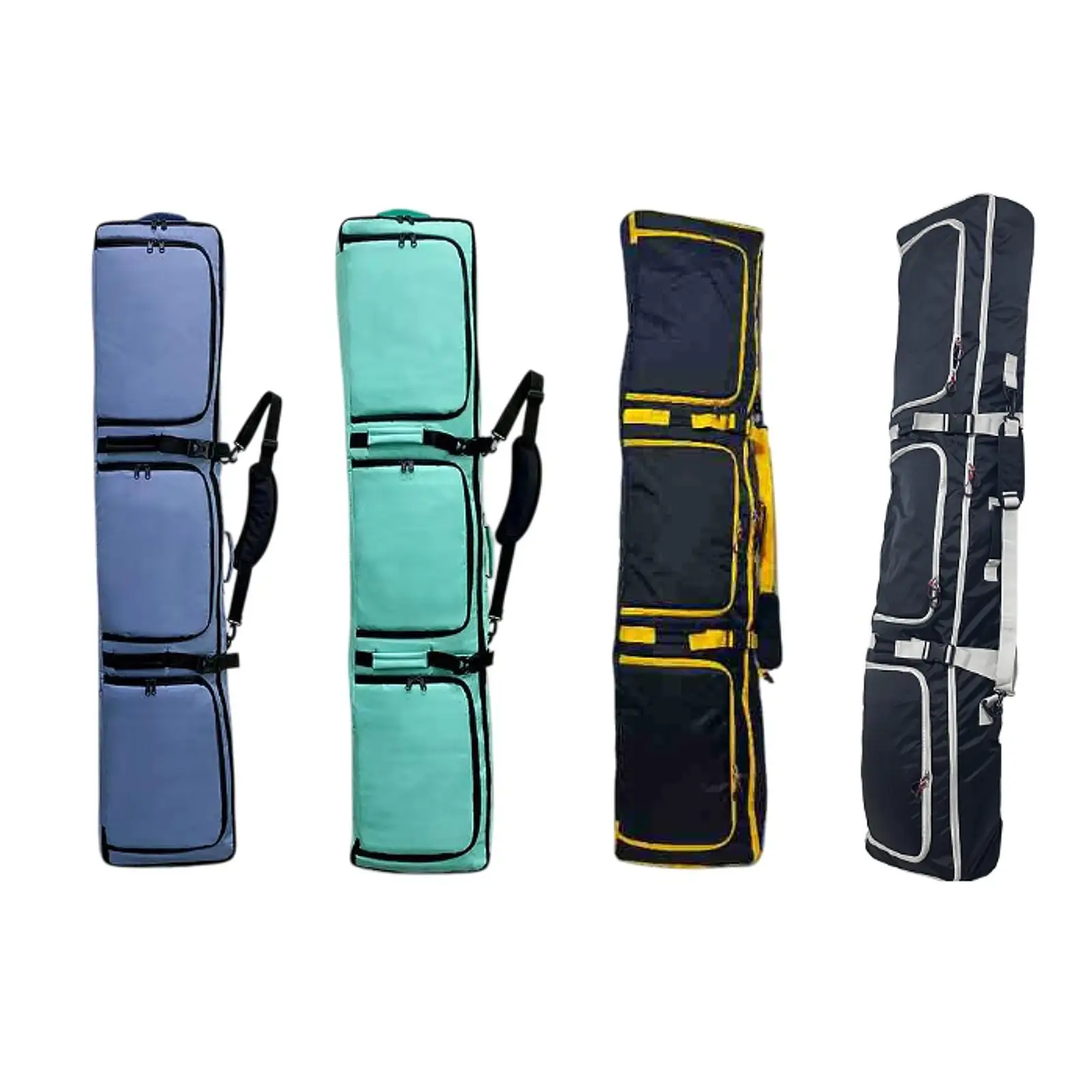 スキーバッグ スノーボードスリーブ キャリーハンドル付きホイール付き 輸送用キャリーケース スキー用品バッグ スノーボードバッグ スキー アウトドア用