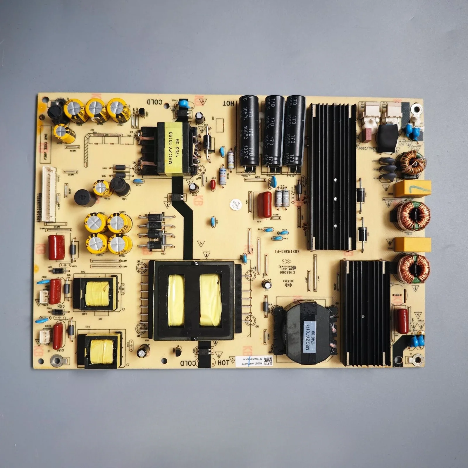 

TV6503-ZC02-01 E021M305-F1 Power Supply Board Has Been Tested Works Normality Suitable For LT-65MA888