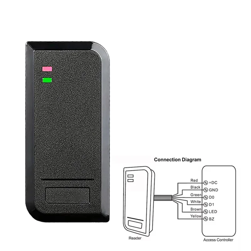 -A25M Rfid آلة التحكم في الوصول S2R 125Khz Rfid بطاقة الباب IP66 مقاوم للماء EM التحكم في الوصول