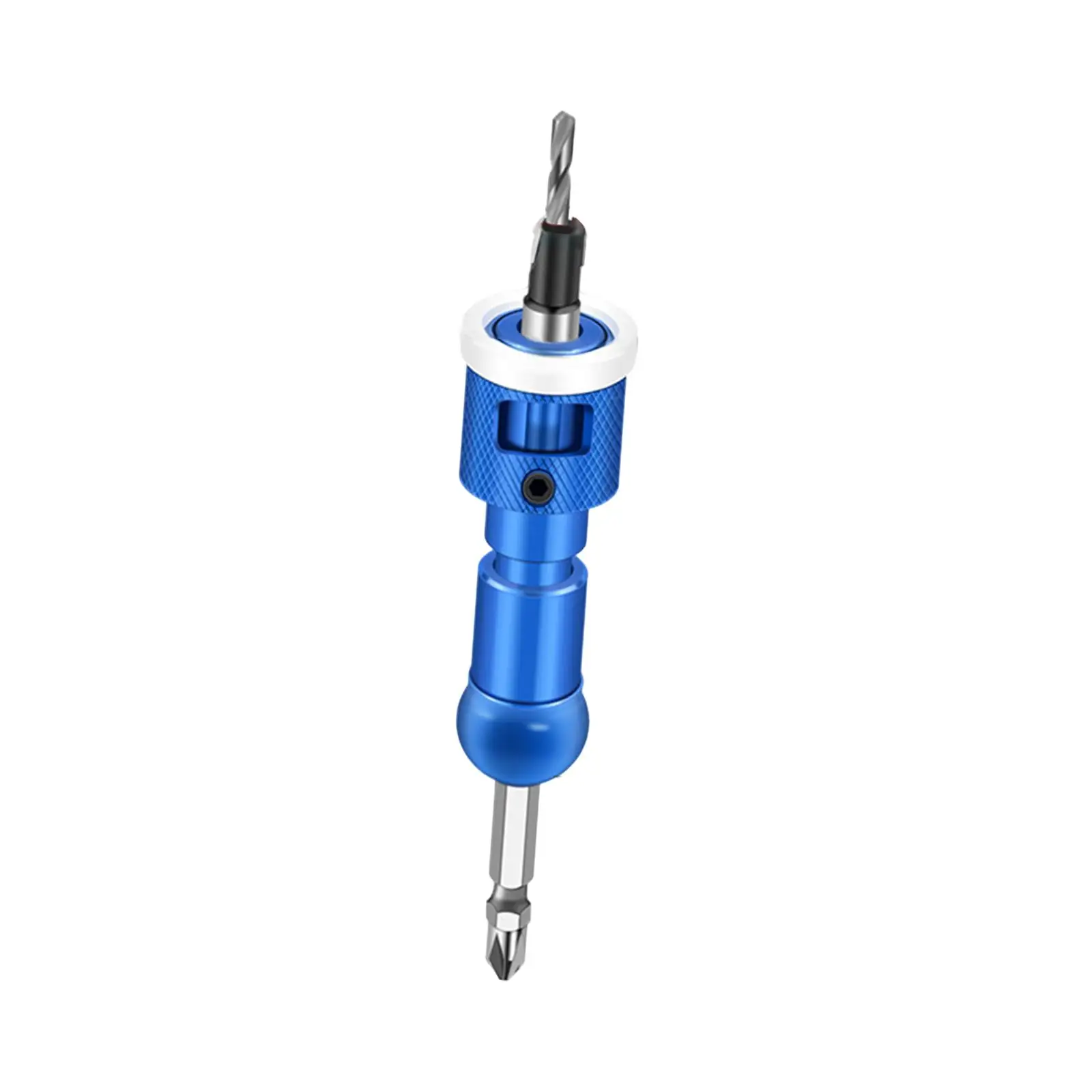 Countersink Drill Bit Set Replaceable Drill Bit with Adjustable Depth Stop