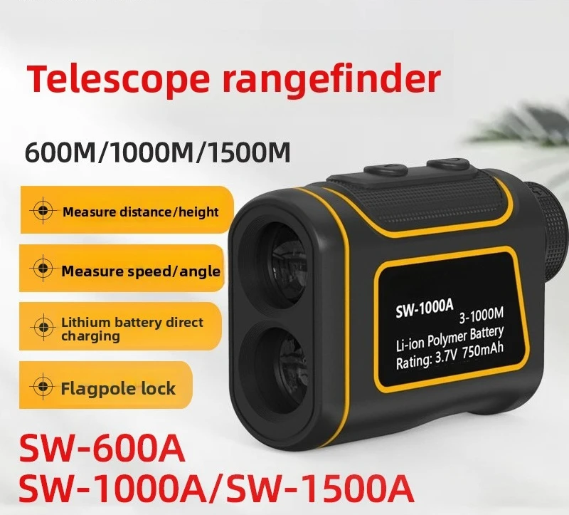 

Telescope Rangefinder SW1000A/SW1500A Outdoor Rangefinder Golf Rangefinder