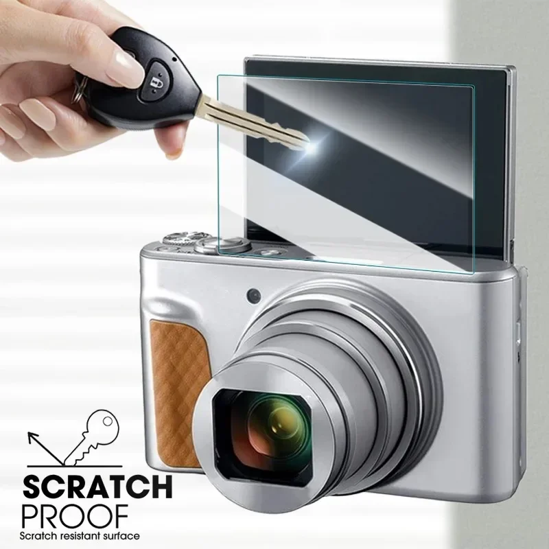 3/1 قطعة 9H الزجاج المقسى فيلم لكانون Powershot SX730/SX740 كاميرا LCD واقي للشاشة فيلم غطاء كامل لكانون SX740 SX730
