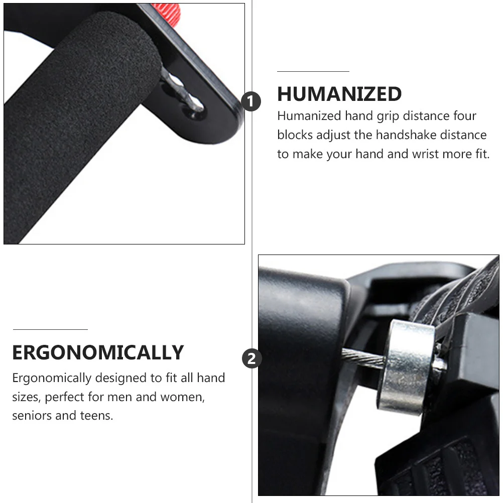 

Wrist Force Trainer Adjustable Sweat-Absorption Grip Fitness Device For Strength Training Muscle Builder Ergonomic Design Wrist