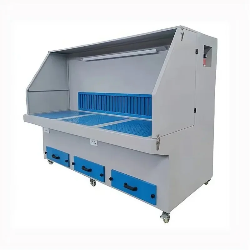 peiqiLarge suction grinding dust removal table, grinding wheel polishing to deburr