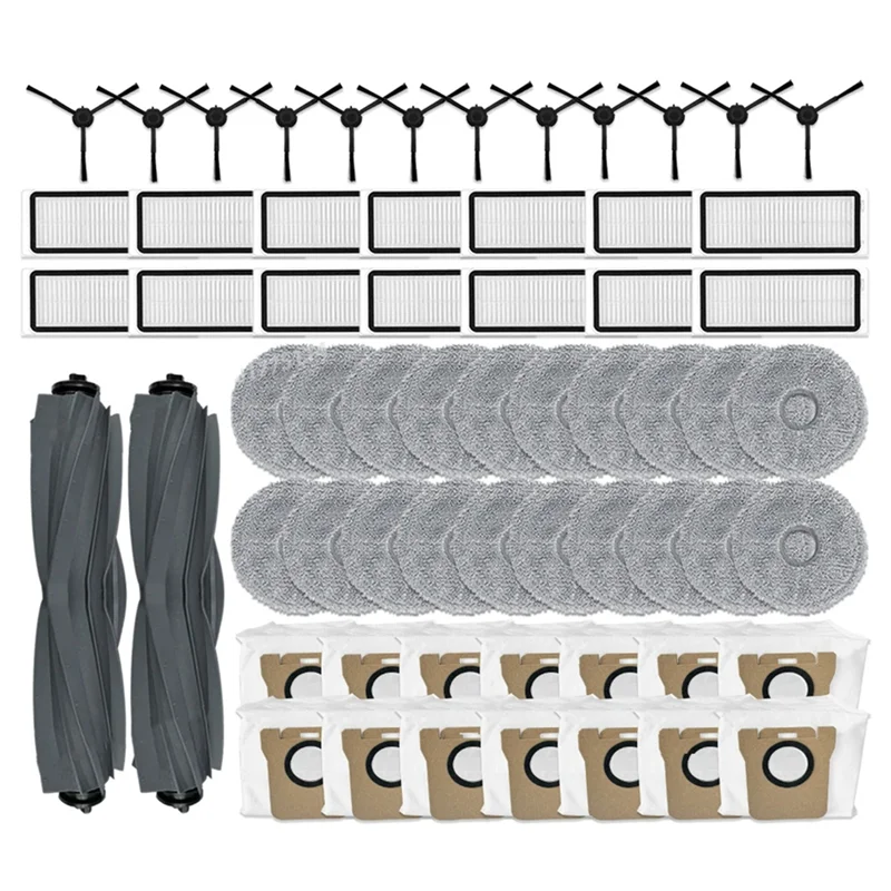 

A01V-Для Dreame L20 Ultra/L20 Ultra Complete RLX41CE/L30 Ultra Детали Основная боковая щетка Hepa-фильтр Швабра Тканевый мешок для пыли