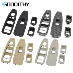 Interior Black Beige Master Door Window Lift Switch Button Cover Panel Replacement For BMW 1 3 4 Series F20 F30 F31 F34 F35 F36