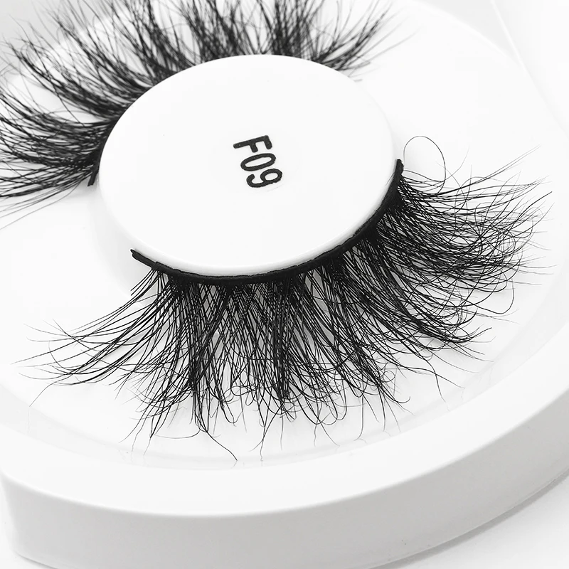 25มม.5D Mink Eyelashes Dramatic Volume ยาว Mink Lashes ต่อขนตาหนายาว3D ขนตาปลอม