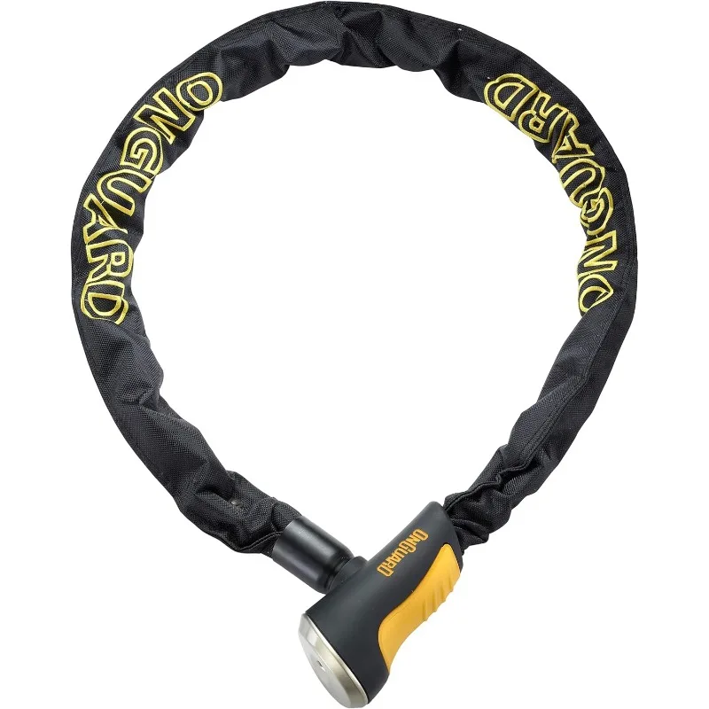 

OnGuard 8020 Mastiff Integrated Key Chain Lock - 3.57' X 0.39"[110CM X 10MM] Black