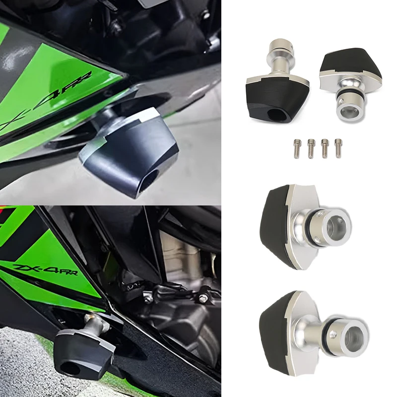 

For Kawasaki ZX4R ZX4RR ZX25R ZX 25R 4R 4RR Motorcycle Frame Sliders Crash Pad Falling Protection Exhaust Slider ZX-4R/RR ZX-25R