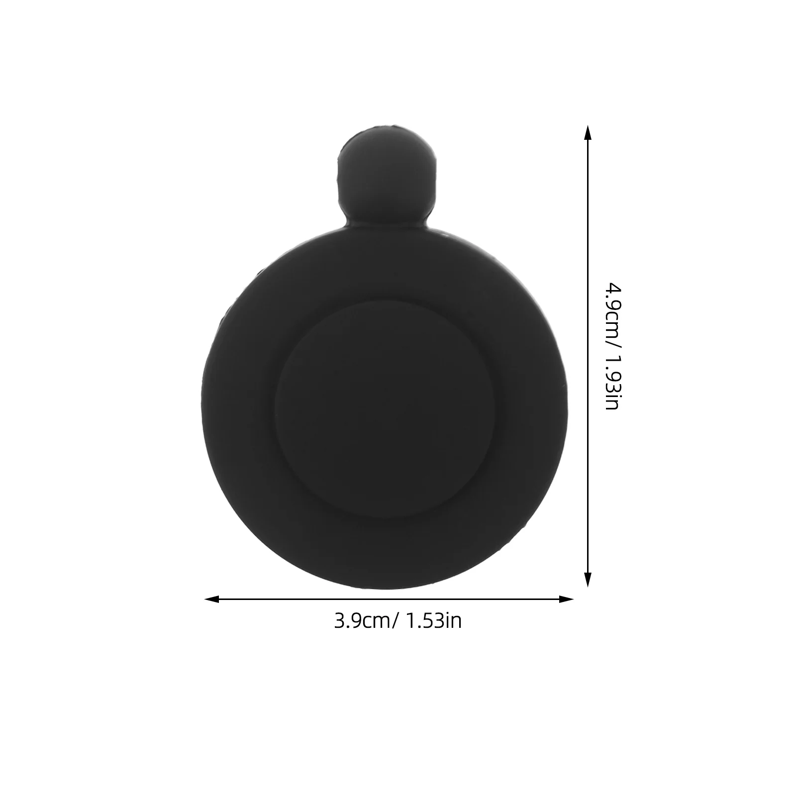 2pcs Golf Ball Marker Hat Clip Silicone Lightweight Red Ball Position Marking Disc Golf Cap Clip Holder Tool For Quick