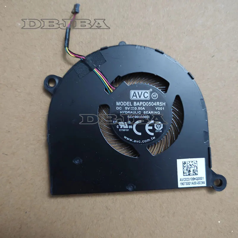 

Laptop Cooler Fan For lenovo YOGA Ideapad S940 BAPD0504R5H 5V 0.50A 023100HQ0001