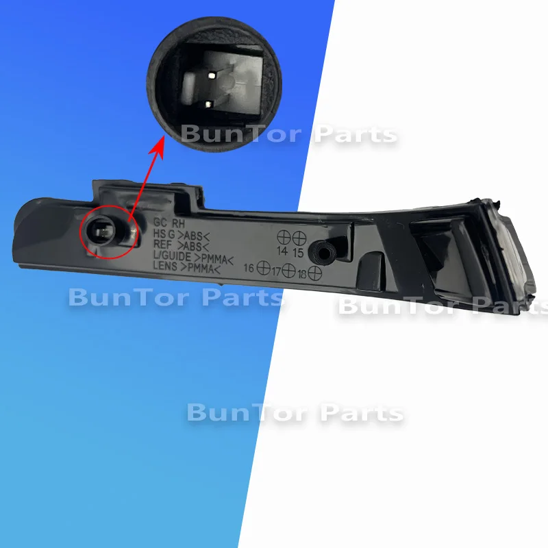 For HYUNDAI CRETA/iX25 LH or RH Side Mirror Indicator Lamp 2015 2016 2017 2018 2019 2020#87614/24-A0000 Mirror Light Turn Signal view 4
