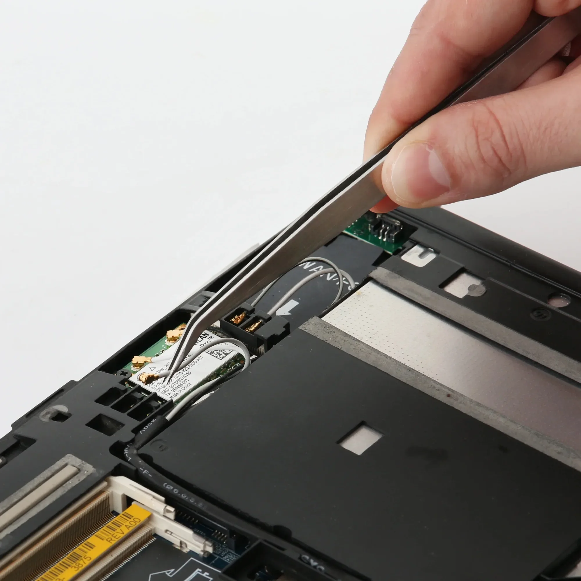 Hyper Tough 6-Piece Fine Point Stainless Steel Tweezer Set