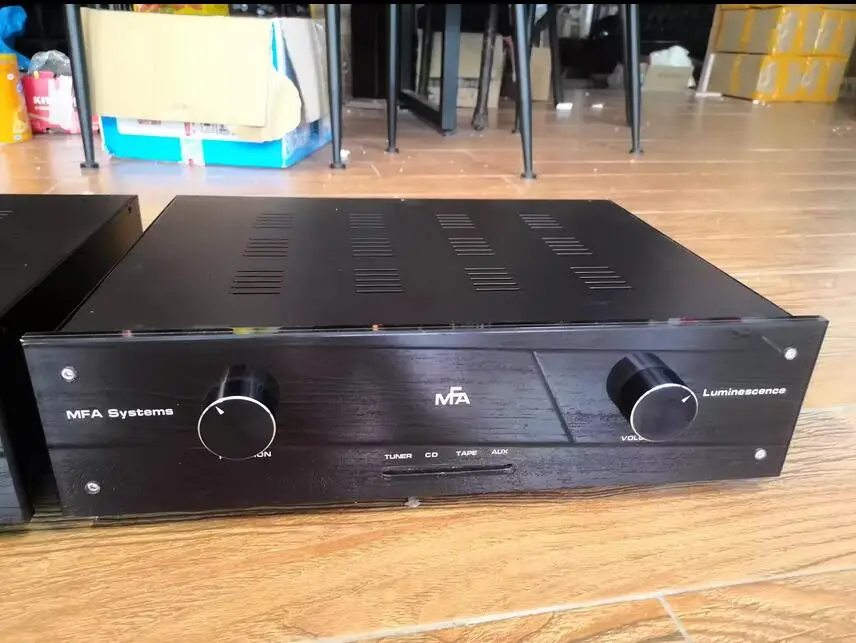 1 set preamplificatore valvolare MFA telaio fai da te amplificatore di potenza custodia divisa alimentatore scatola di recinzione