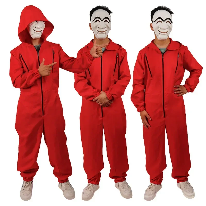 Korean movie banknote house Halloween costume banknote cosplay costume