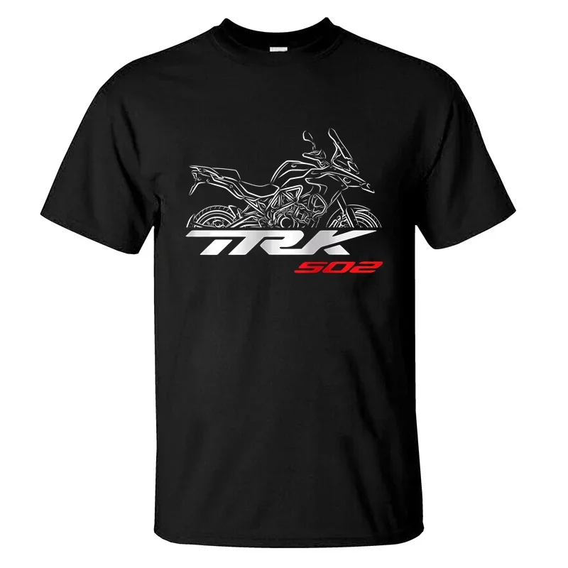 

2024 men T shirt casual T-shirt Benelli TRK 502 graphic summer short sleeves 100% cotton s-3xl cool tee