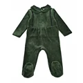 Green girl footie