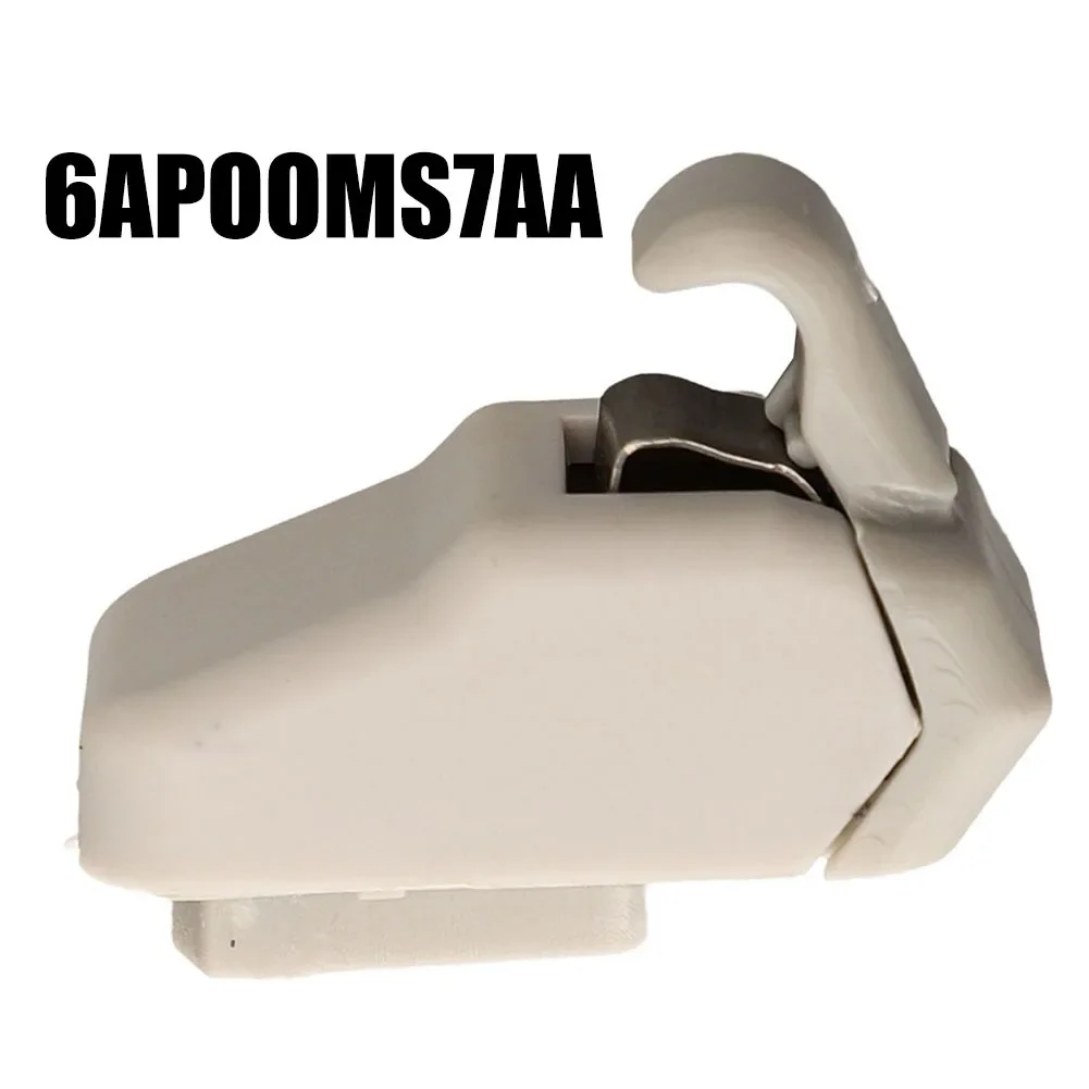 

Car Interior Sun Visor Support Clip Holder For FIAT 500X 2016-2023 6AP00MS7AA 6AP00MS7AA ABS Car Clips Accessories