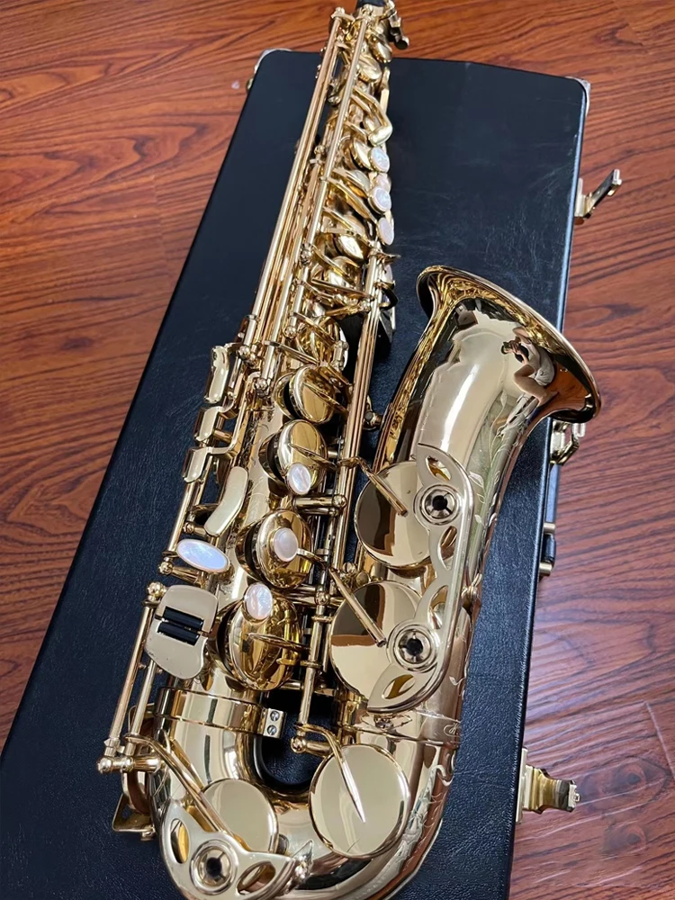 Classic 80II series E-flat professional Alto saxophone one-to-one model advanced engraving surface pattern jazz instrument