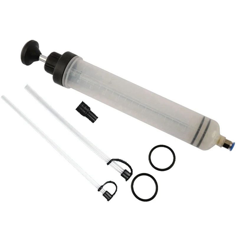 Car Oil Fluid Extractor Siphon Pump Brake Fluid Syringe Pump Auto Manual Suction Vacuum Fuel Hand Pump