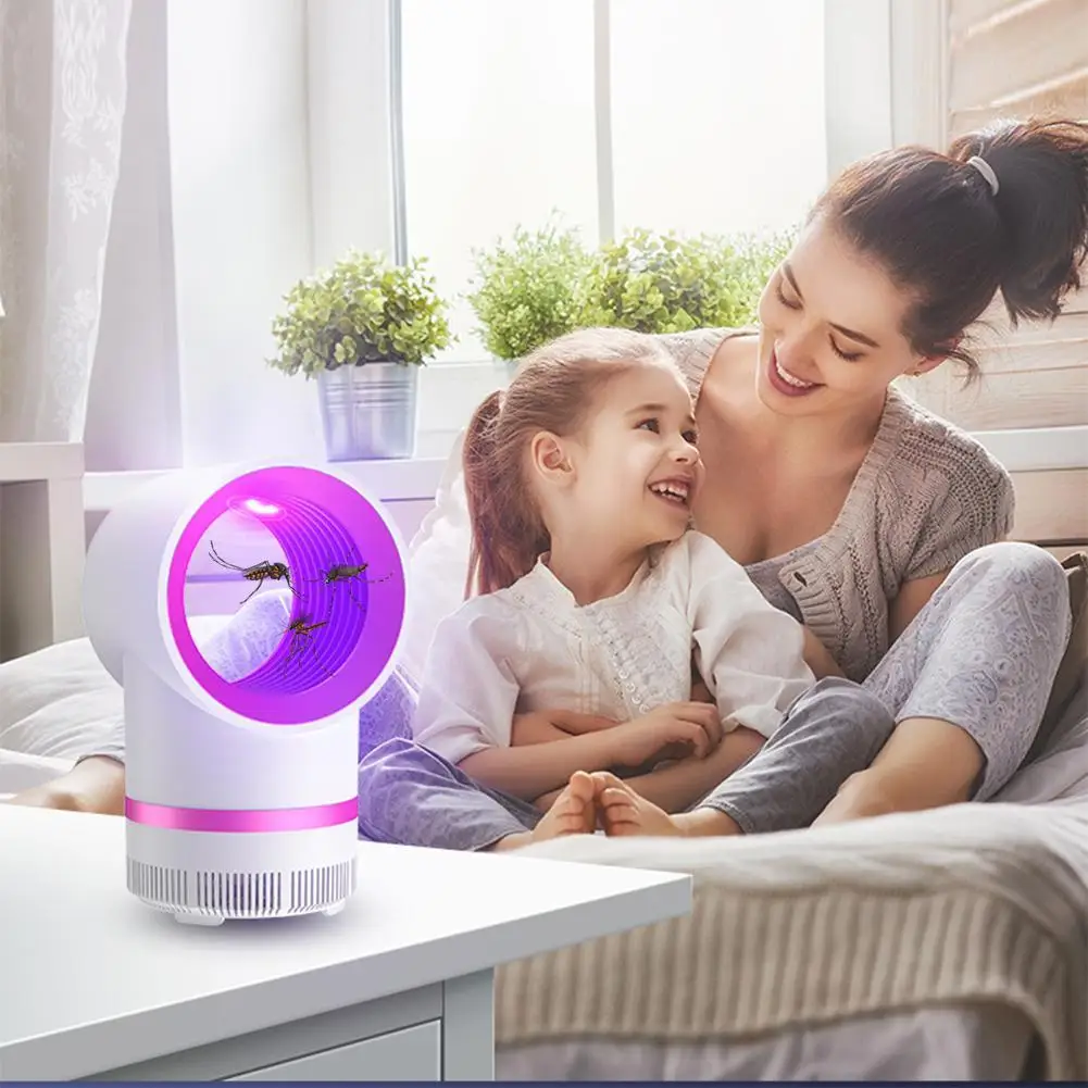 New Ion Purification Mosquito Killer Lamp Portable Mini Anti Insect Mosquito Electric Fly Trap Killer USB Charge Indoor Mute