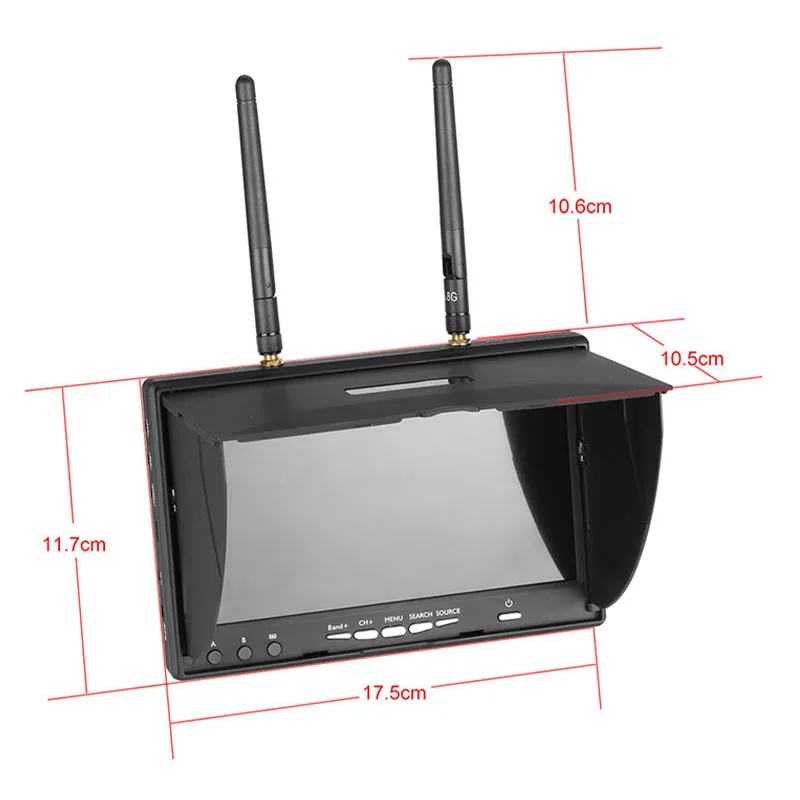 Fpv Lcd5802s Lcd5802d 5802 7\