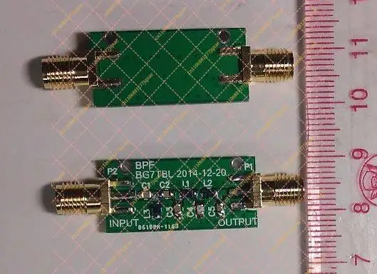 100MHz BPF PCBA Board: High-Quality Bandpass Filter for FM Broadcast (88-108MHz)