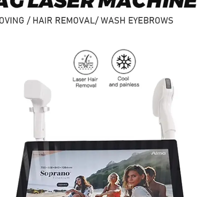 

2026 4000W 2-in-1 Professional Diode Laser Hair Removal Picosecond Laser Portable Painless Device Suitable For All Skin CE