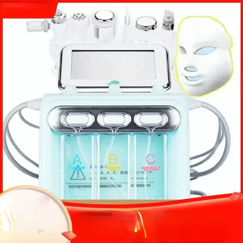 7 In 1 H2O2 Water Oxygen Jet Peel Hydro Beauty Skin Cleansing Hydrofacial Machine Facial Machine Water Aqua Peeling