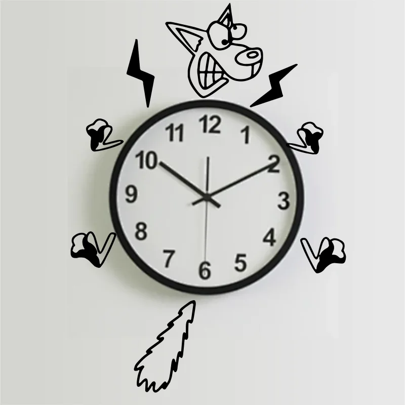 A switch sticker, Lightning Cat cute cartoon wall stickers for children's wall decoration, fire alarm switch clock decal #480