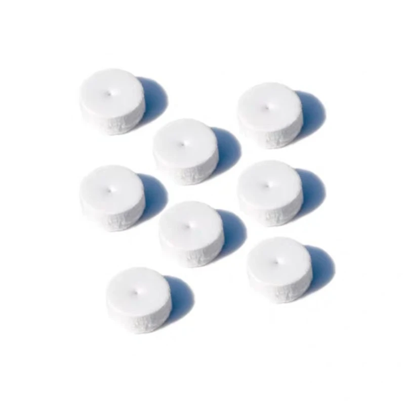 Pack of 200 12mm Foam Ear Studs Pads White Foam Mats for Earrings Portable Shockproof Anti Push Pads for DIY Jewelry 3XUA