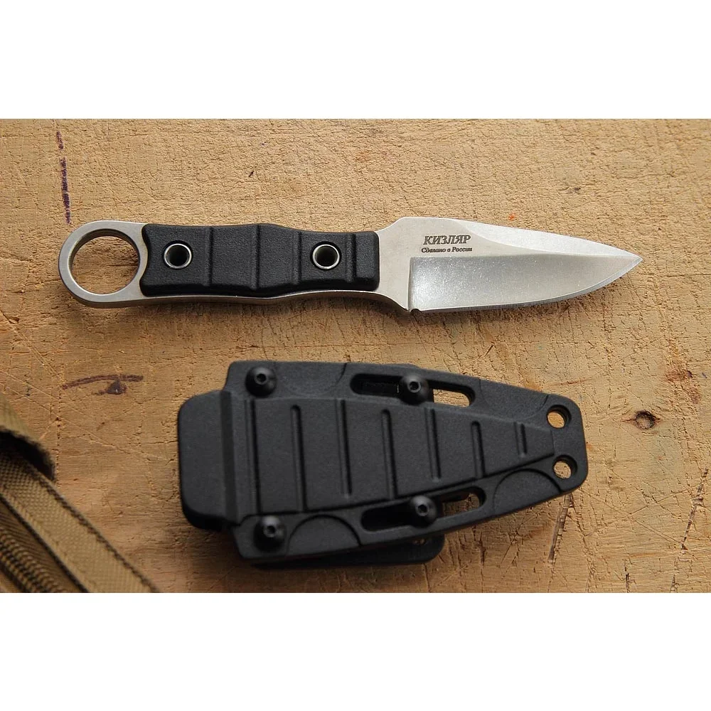 

Russian Kizlyar Protable Fixed Blade Tactical Knife 440C Blade Nylon Fiber Handles Hunting Camping Knives Military Edc Multitool