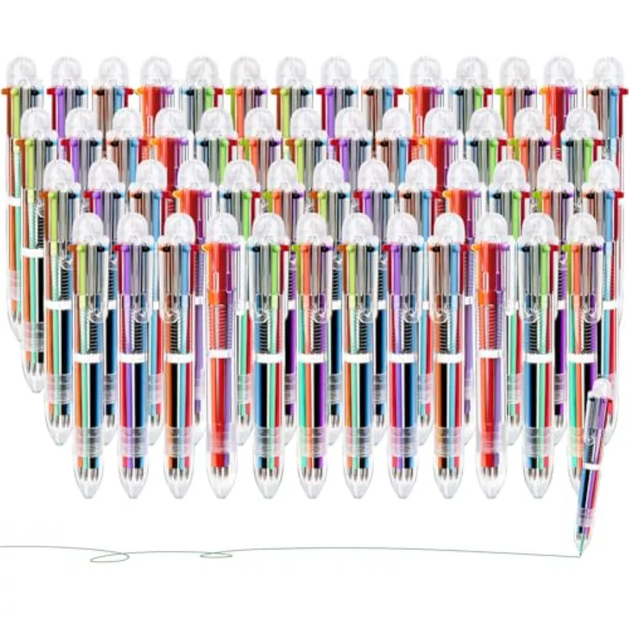 

Набор ручек-шариковых разноцветных 3-в-1, выдвижные радужные ручки для офиса, оптовый подарок ко Дню святого Валентина для вечеринок