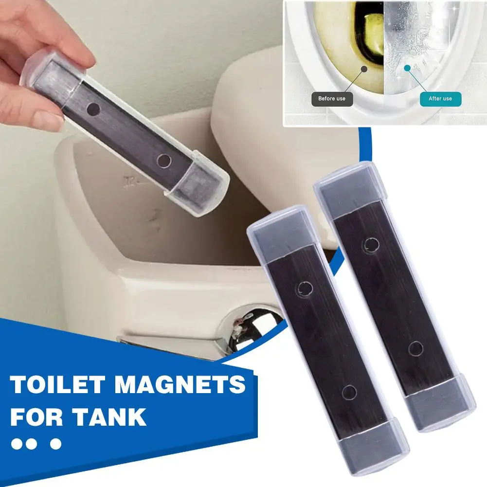 Powerful Magnetic Toilet Bowl Cleaner Toilet Bowl Magnets Long-lasting Removes Cleaner Stains A4u9