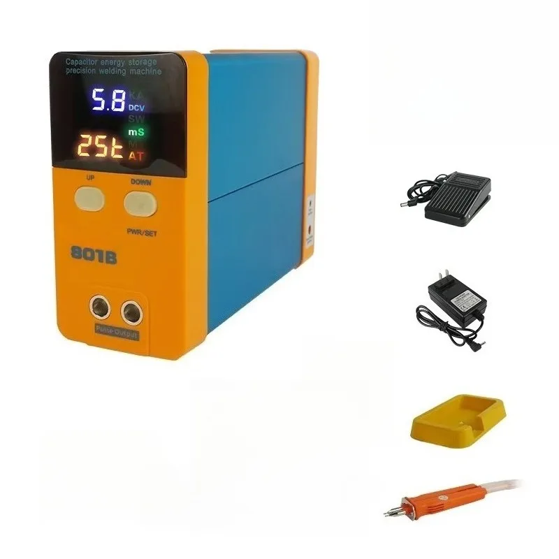 801B Lithium Handheld Capacitor Spot Welding Machine Battery Repair Device Portable Spot Welder