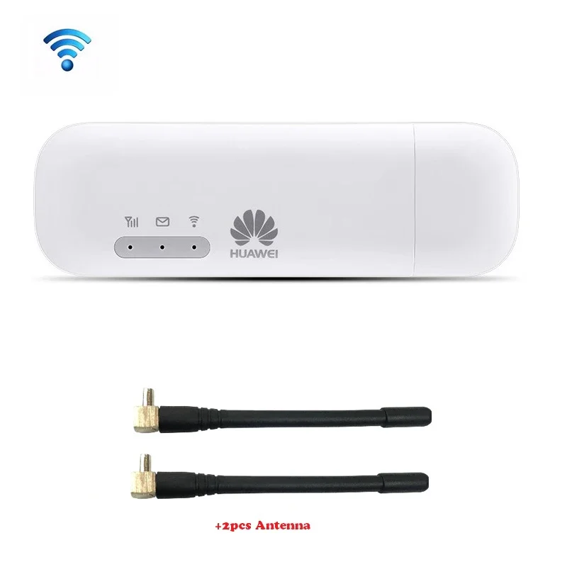 Imagem -02 - Huawei Logotipo com Antenas 150m Lte Usb Wingle Lte 4g Usb Wifi Modem Desbloqueado Huawei-e8372 E8372h153