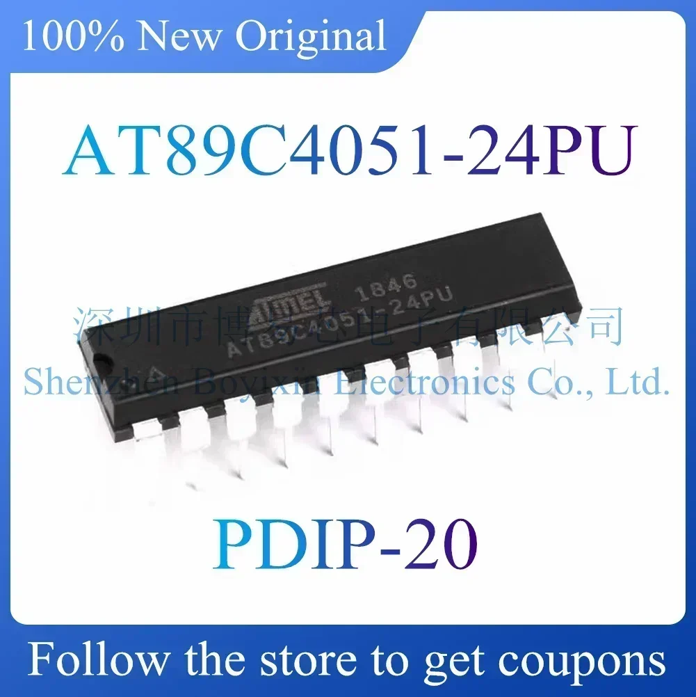 

AT89C4051-24PU Standard version